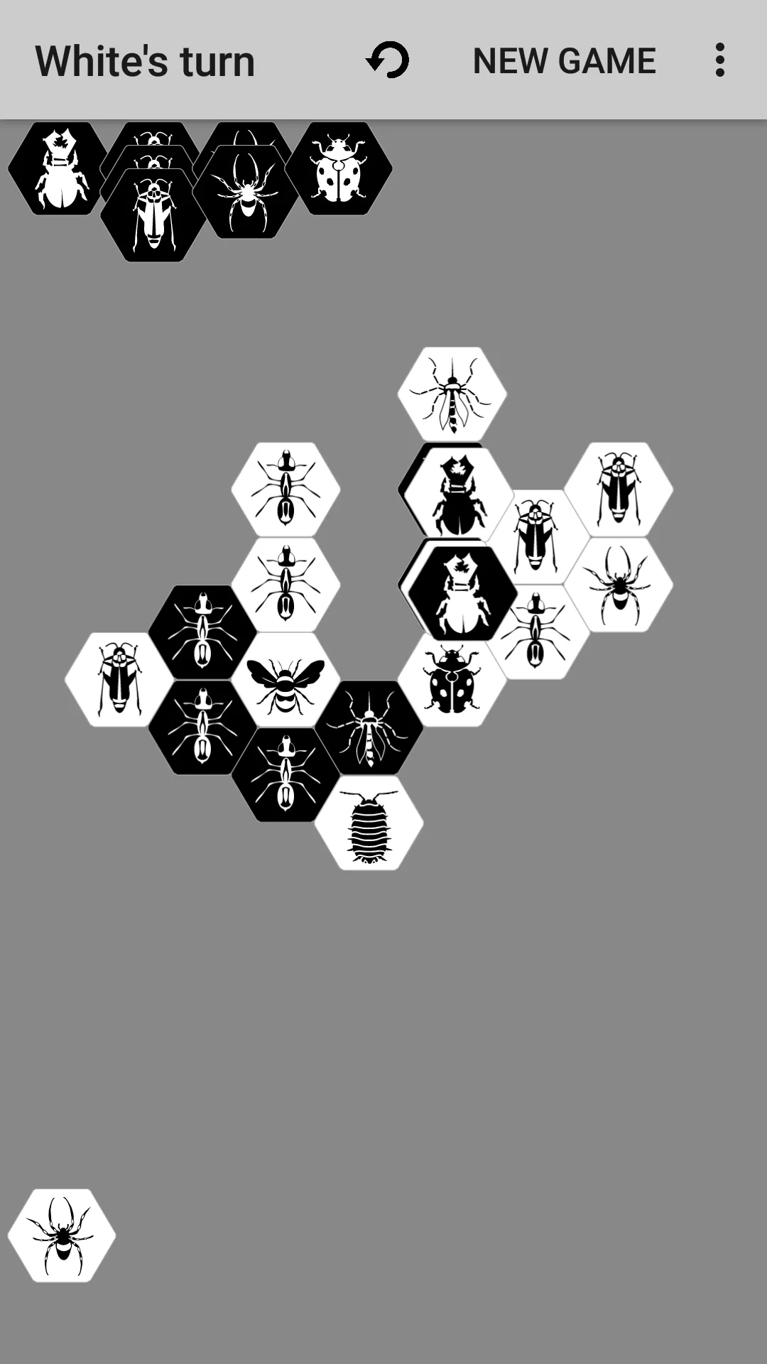 Hive with AI (board game) | Indus Appstore | Screenshot