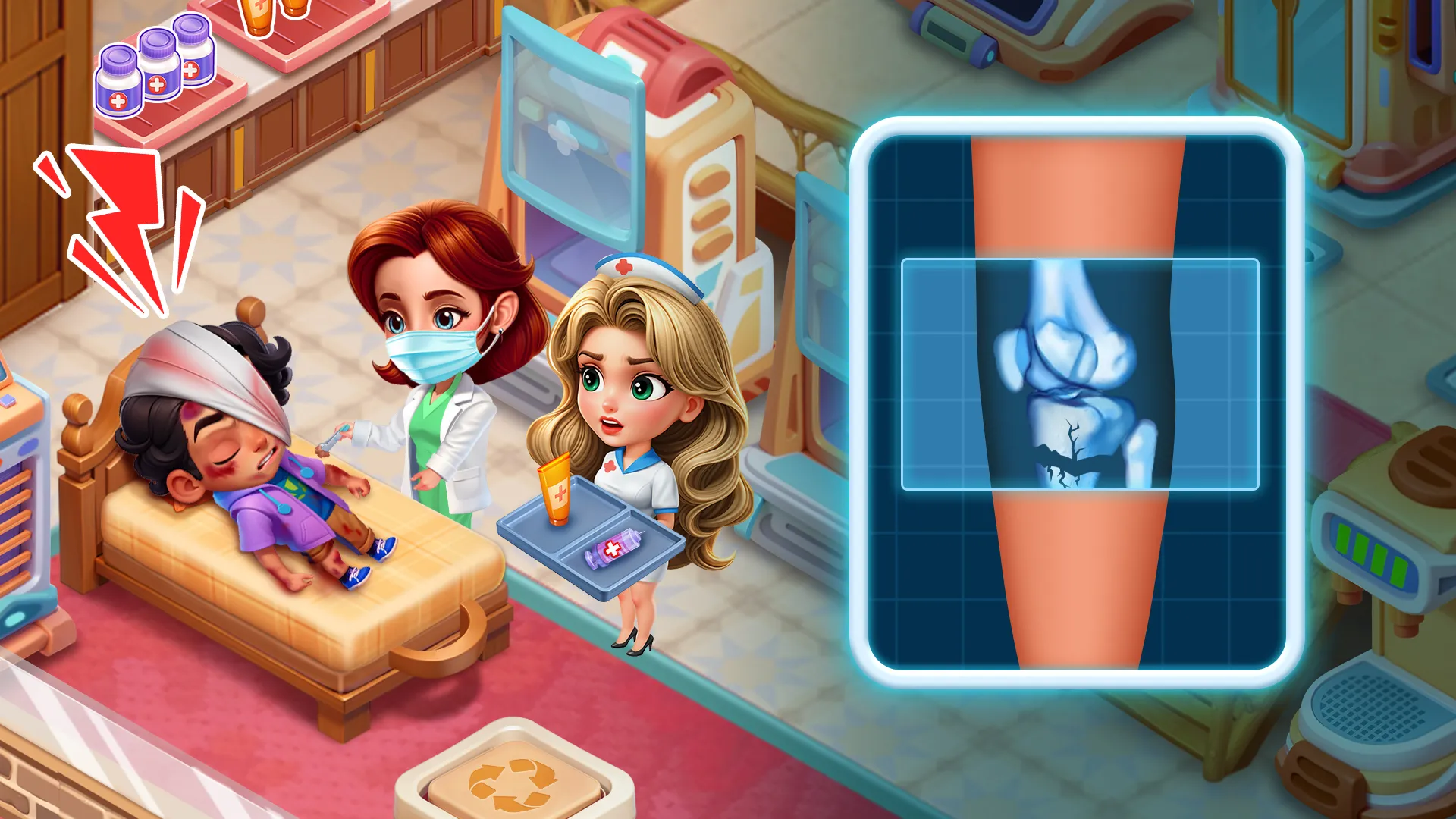 Nurse Rush:Hospital Game | Indus Appstore | Screenshot