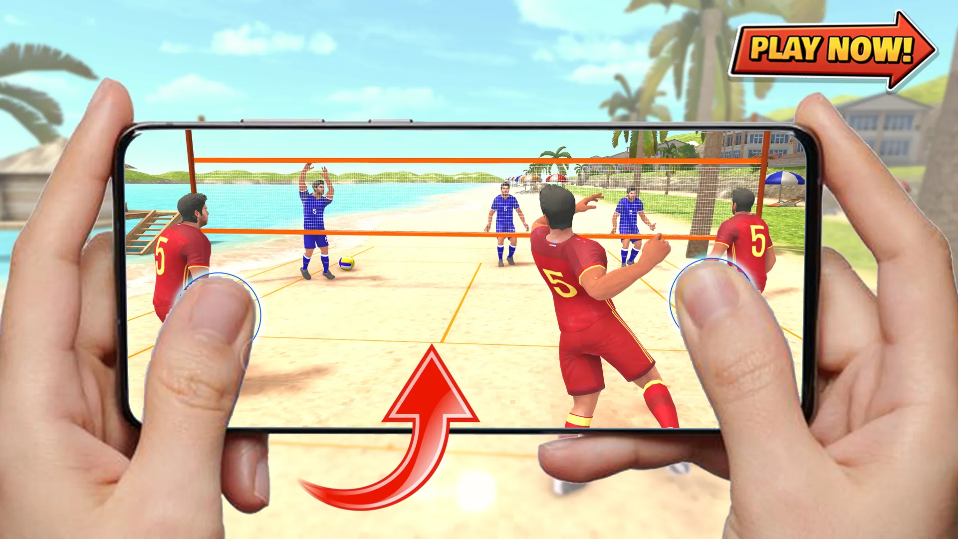 Volleyball 3D Offline Sim Game | Indus Appstore | Screenshot