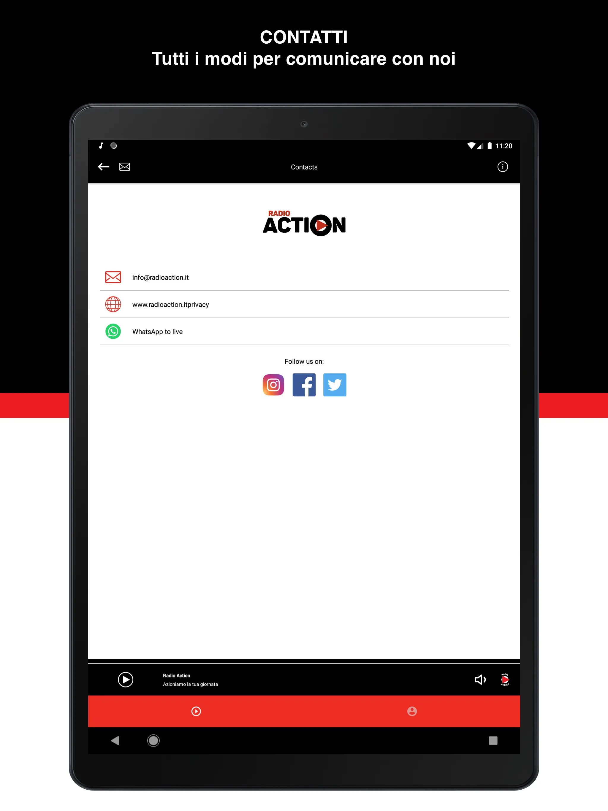 Radio Action | Indus Appstore | Screenshot