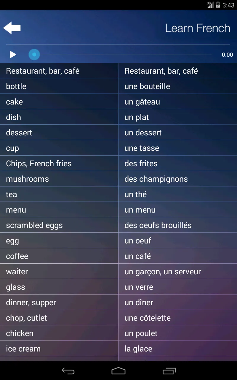 Learn & Speak FRENCH Fast&Easy | Indus Appstore | Screenshot