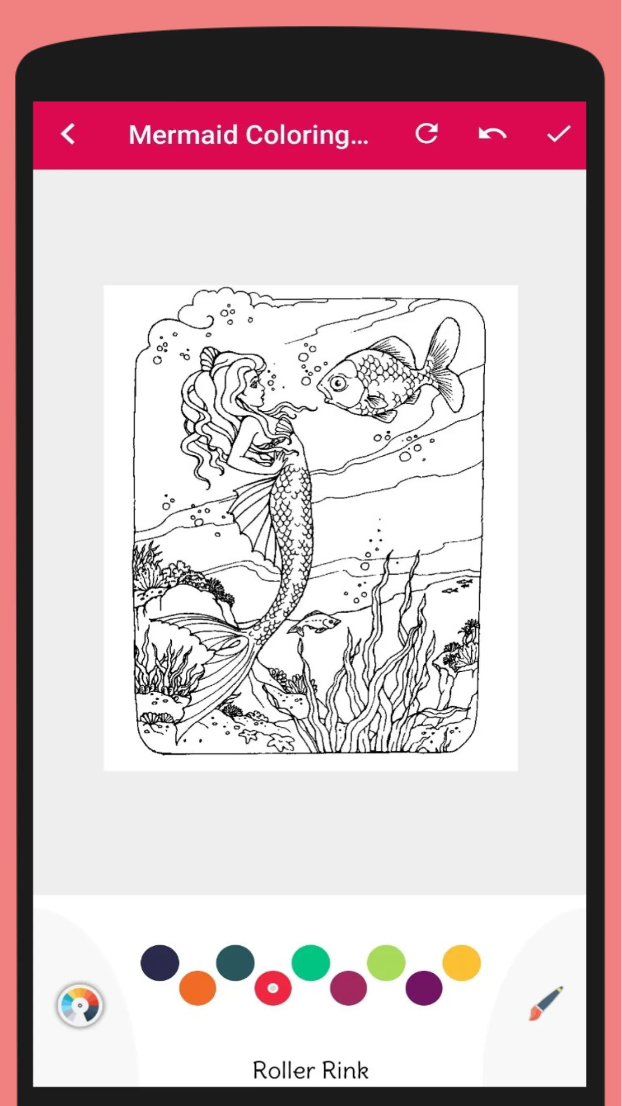 Mermaid Coloring Book | Indus Appstore | Screenshot