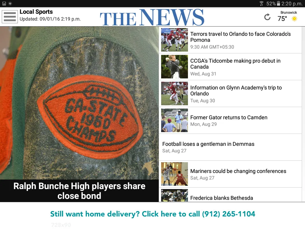 The Brunswick News | Indus Appstore | Screenshot