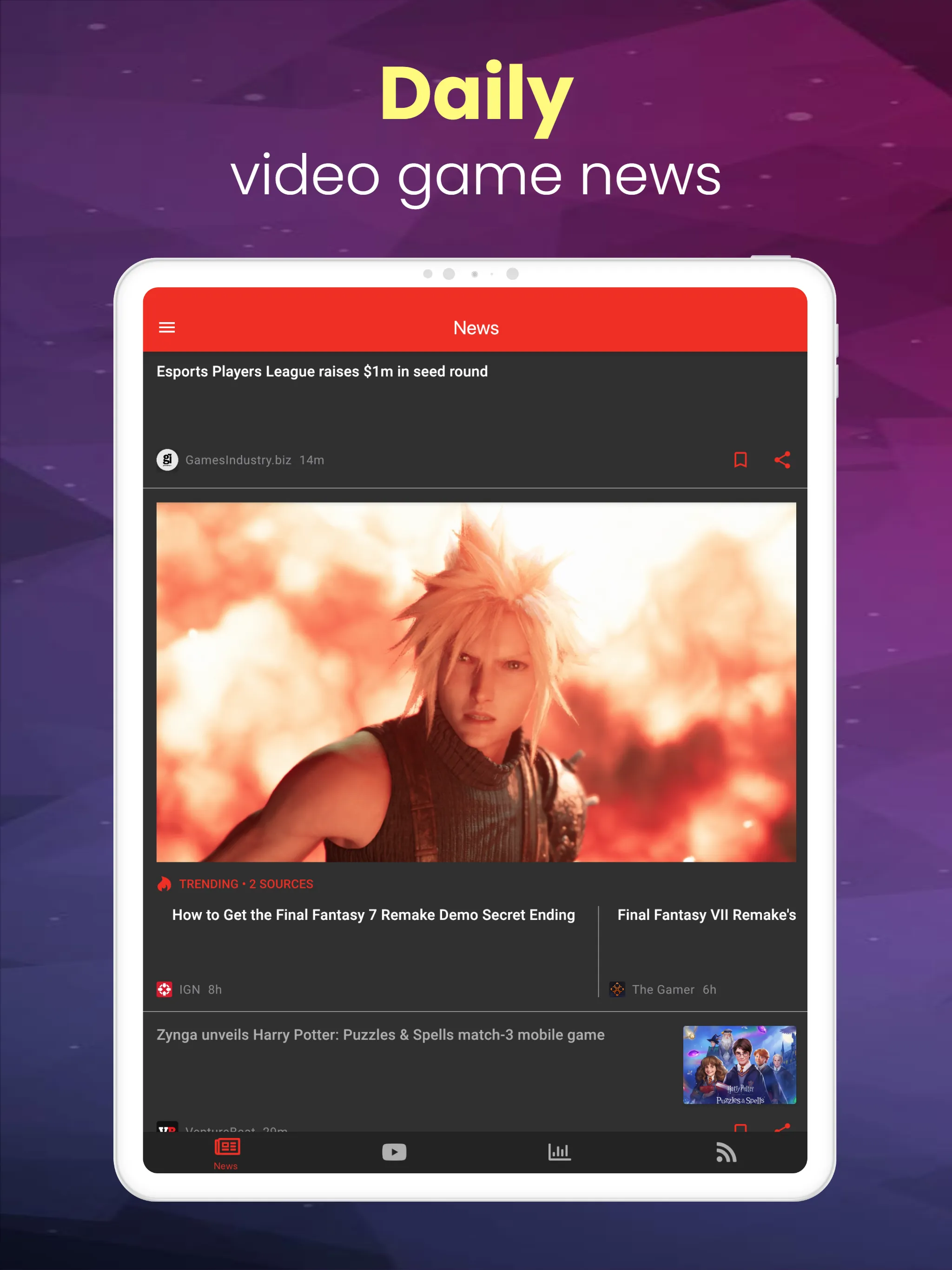 GameScope - Gaming News Feed | Indus Appstore | Screenshot