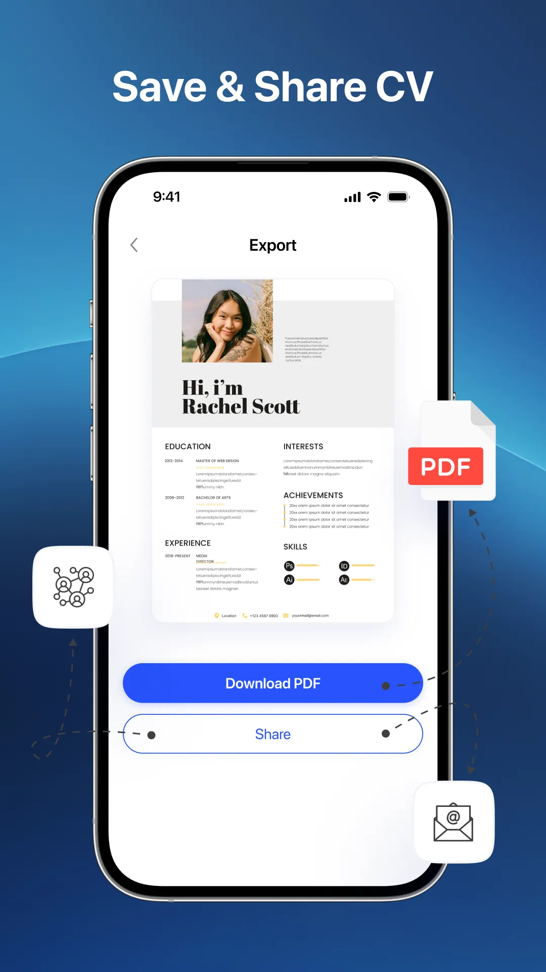 CV Maker and AI CV Builder | Indus Appstore | Screenshot