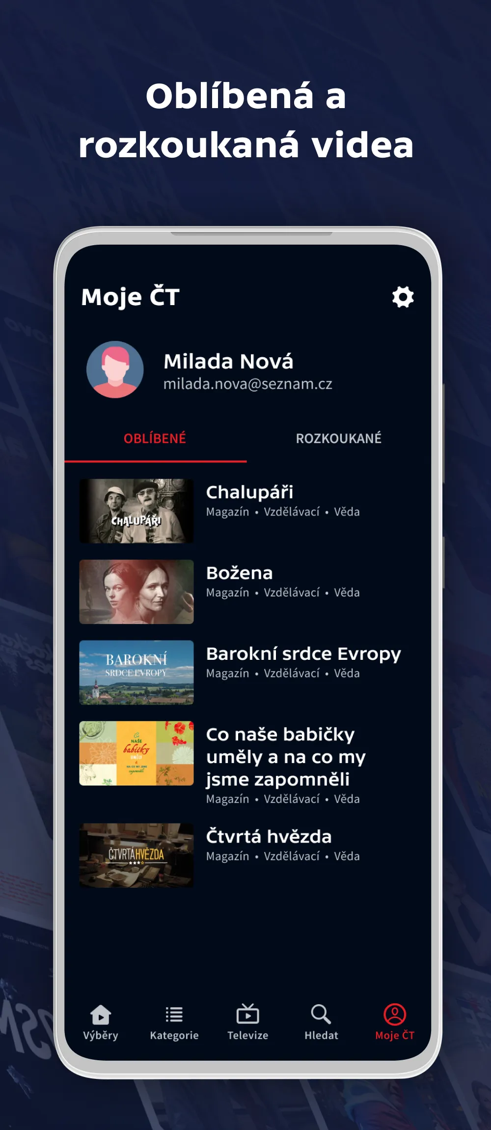 iVysílání České televize | Indus Appstore | Screenshot