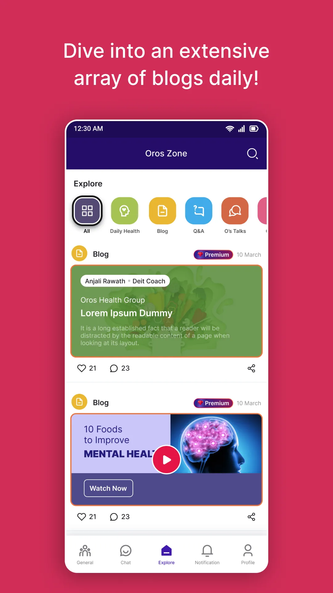 Oros: Mental Health Support | Indus Appstore | Screenshot