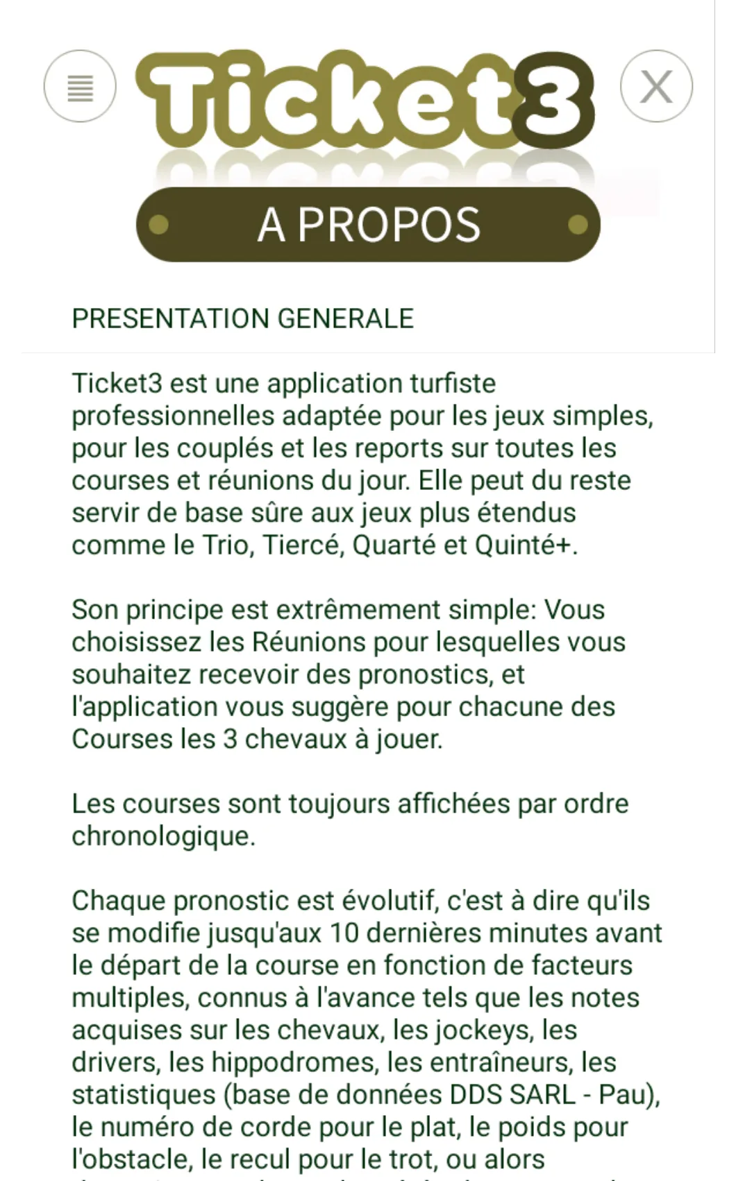 Ticket3 - N°1 des Pronostics h | Indus Appstore | Screenshot