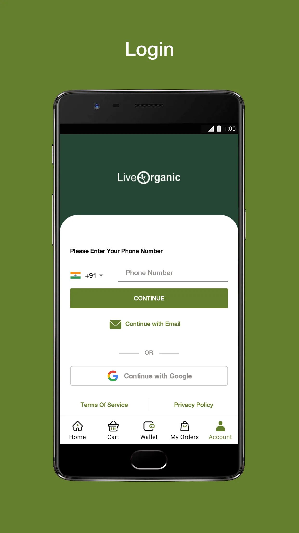 Live Organic | Indus Appstore | Screenshot