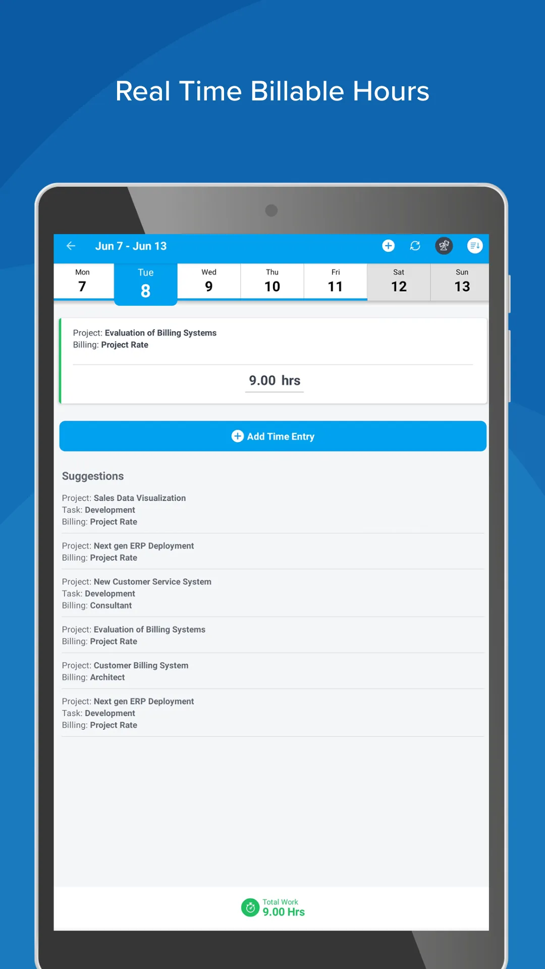 Timesheets - Time Tracking App | Indus Appstore | Screenshot