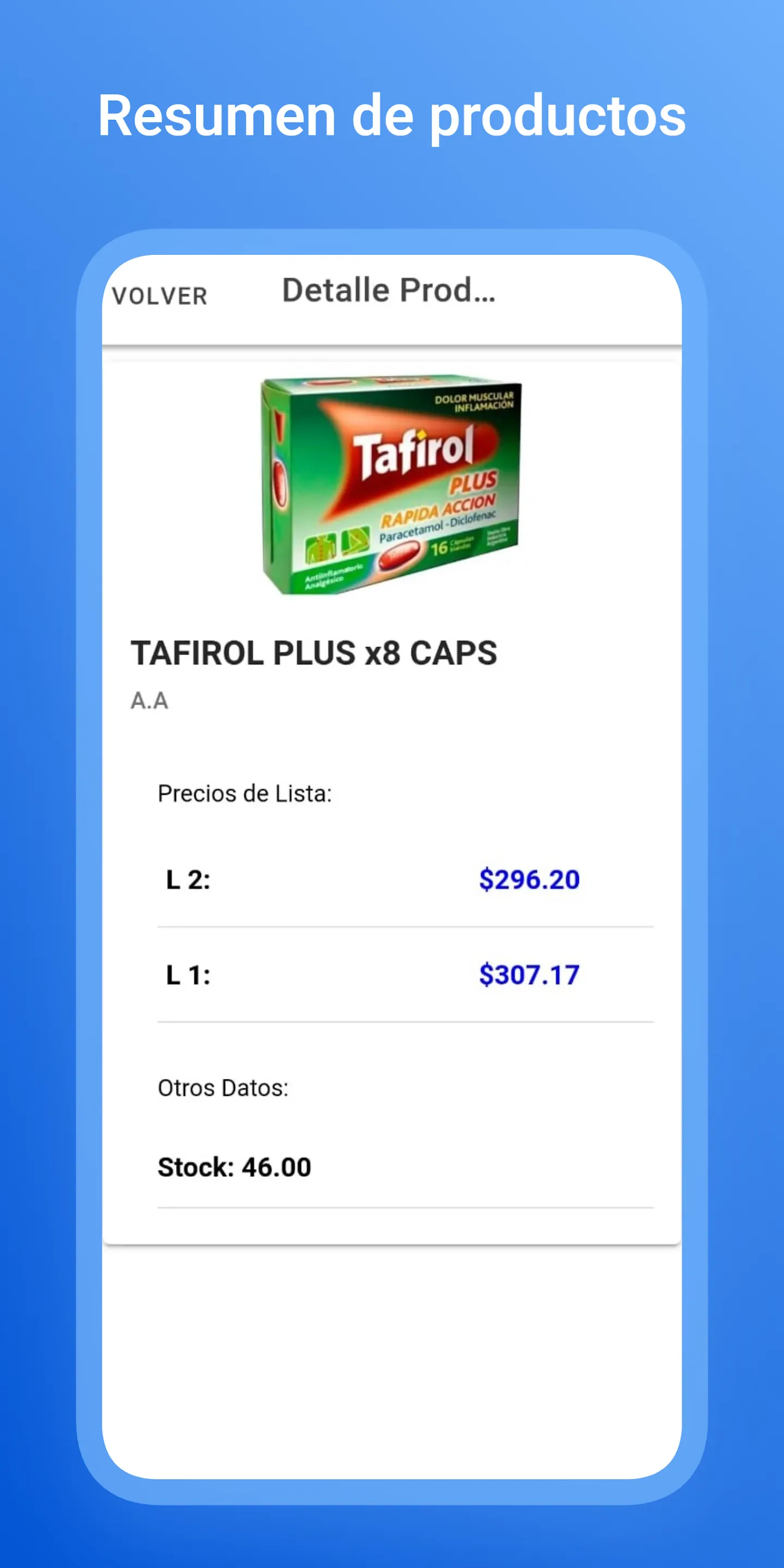 Gestión Preventa | Indus Appstore | Screenshot