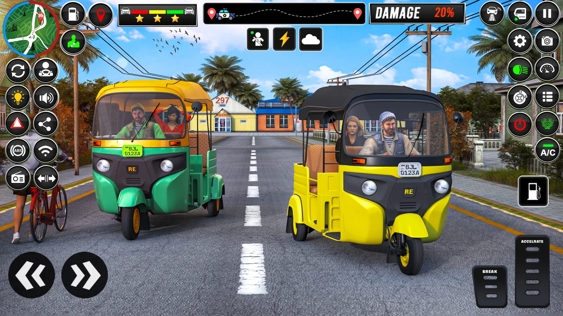 US Auto Rickshaw: Driving Game | Indus Appstore | Screenshot