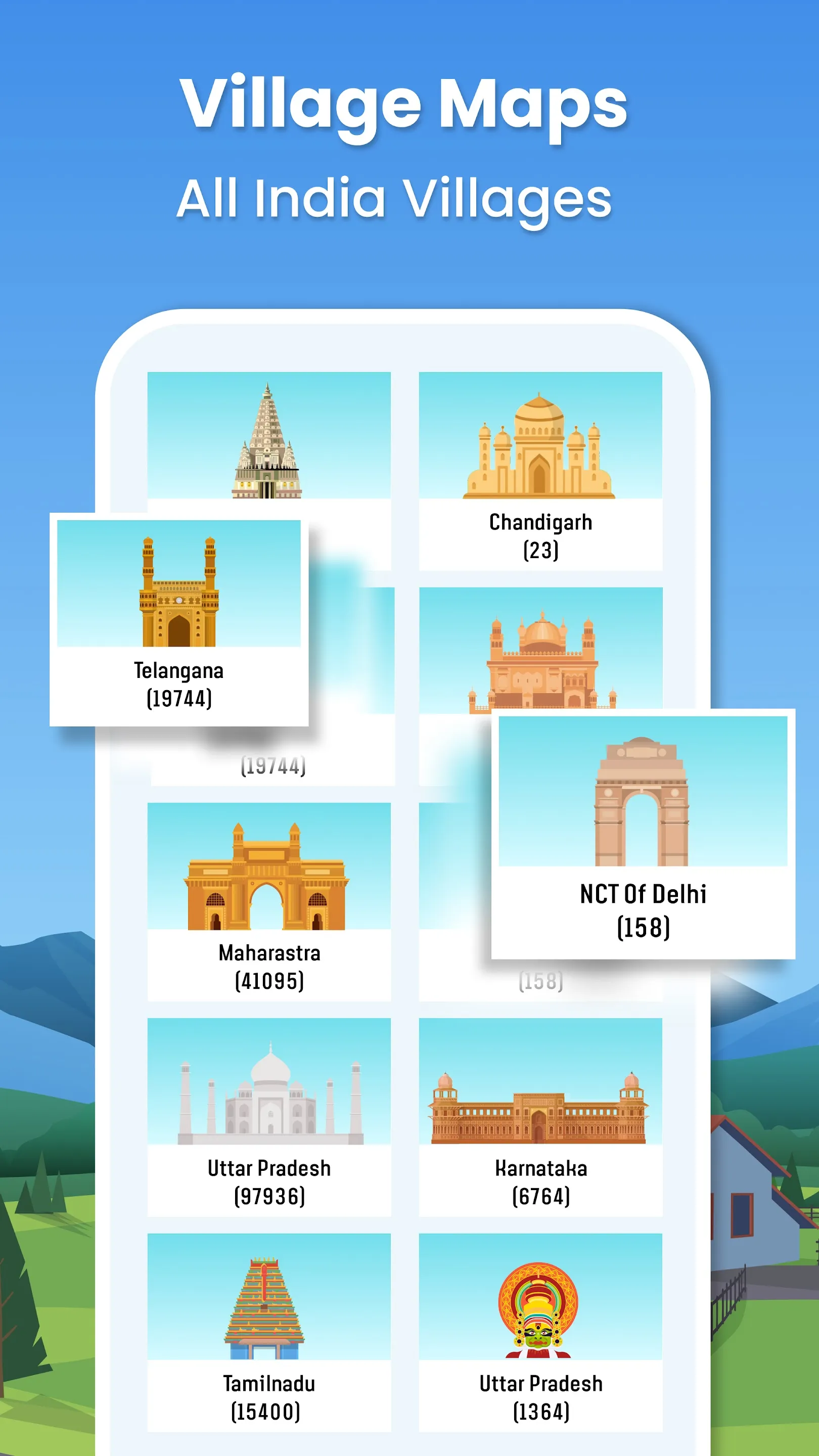 All Village Maps-गांव का नक्शा | Indus Appstore | Screenshot