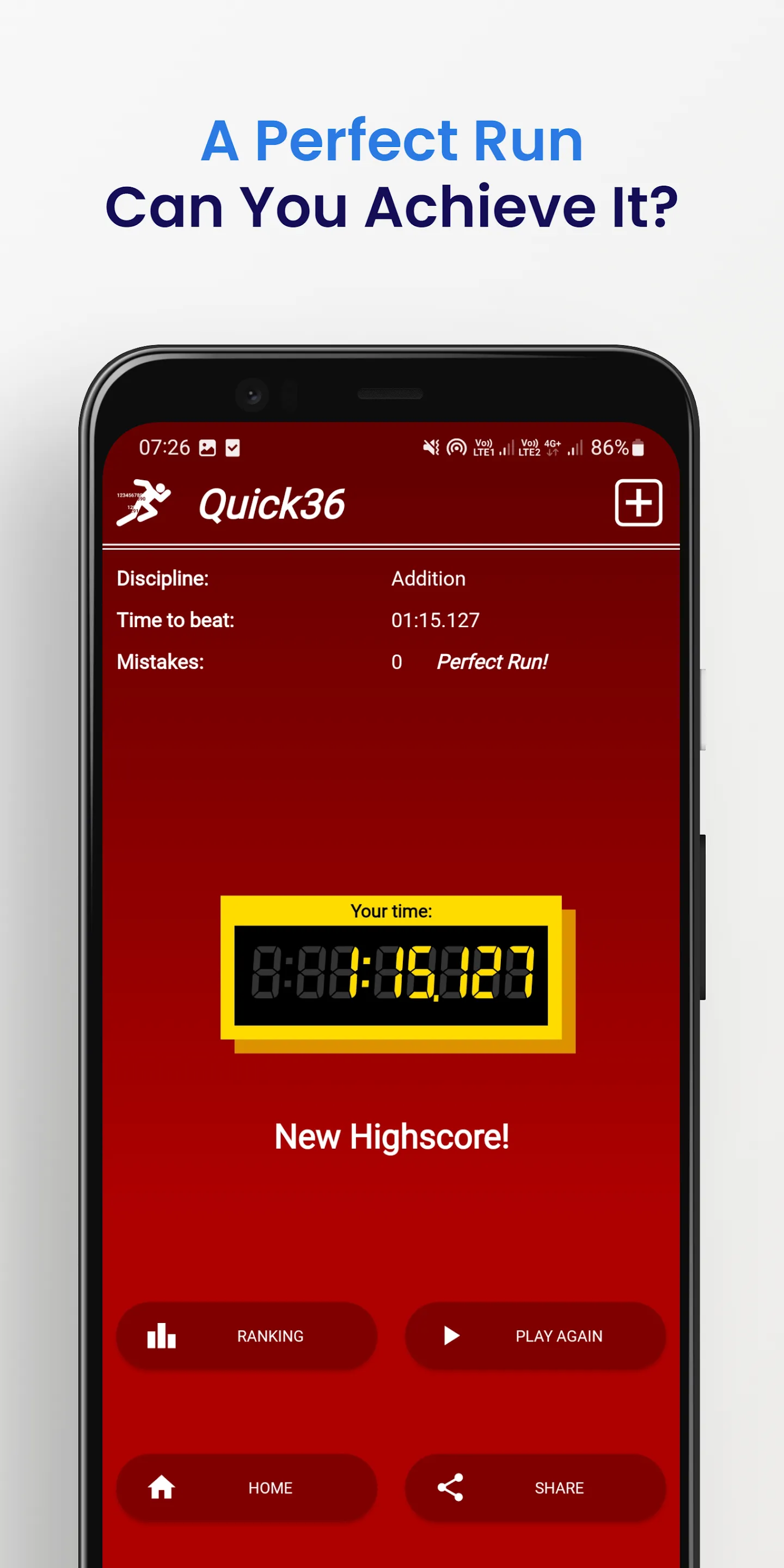 Quick36 Math-Challenge | Indus Appstore | Screenshot