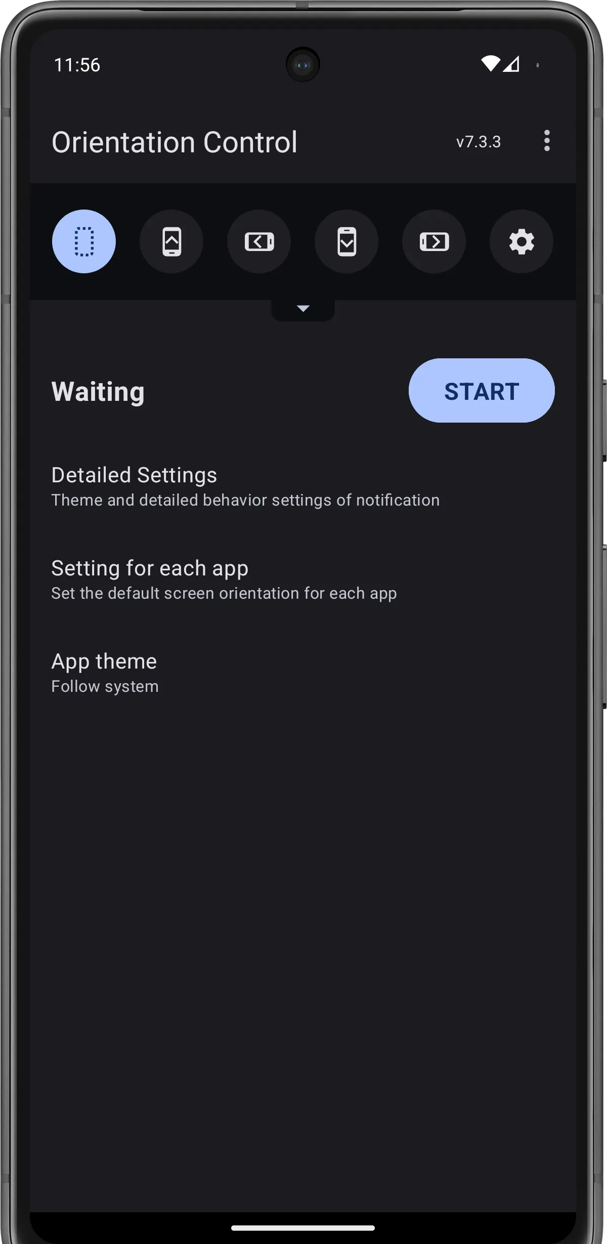 Screen Orientation Control | Indus Appstore | Screenshot