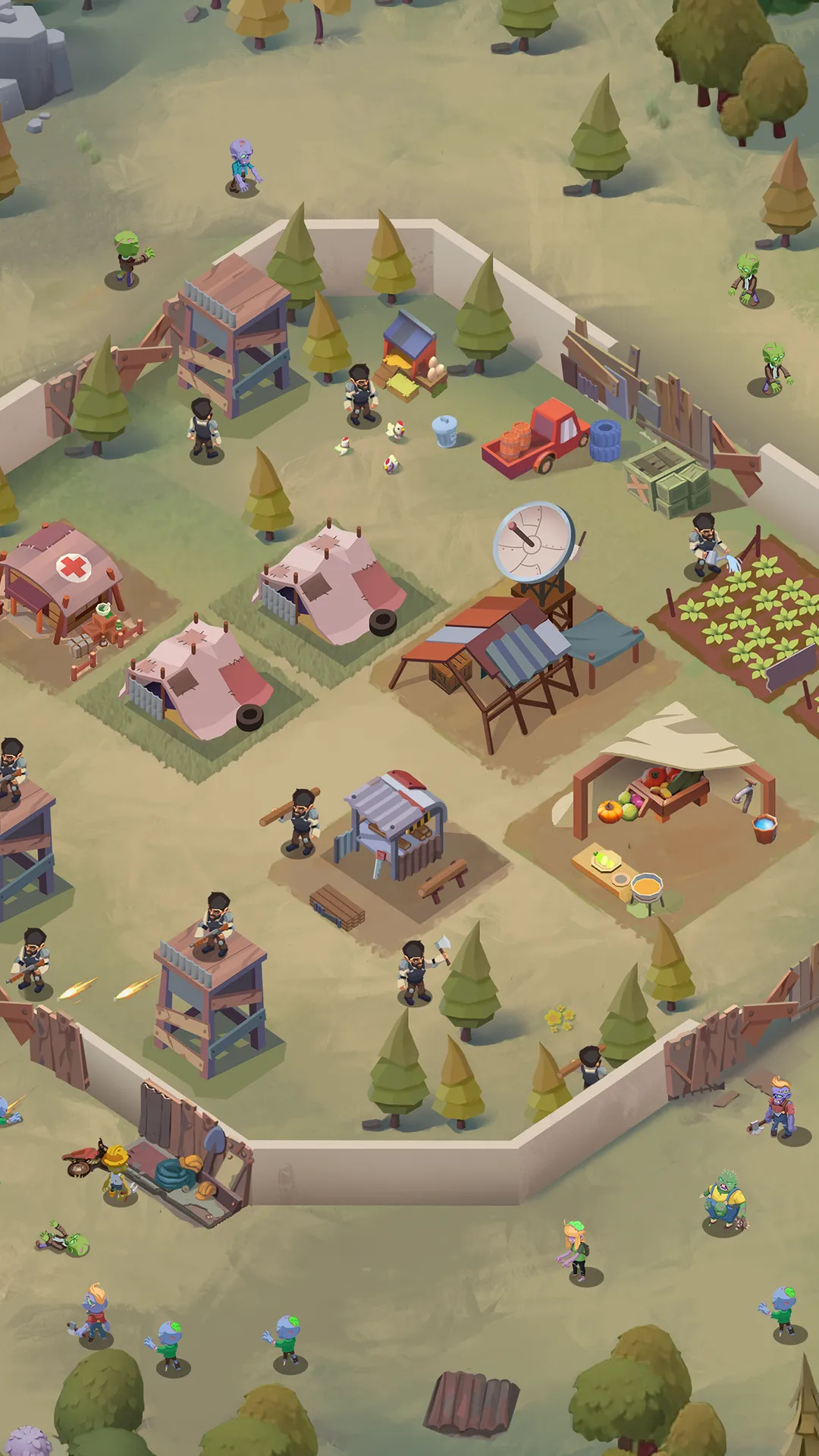 Survivor Base - Zombie Siege | Indus Appstore | Screenshot