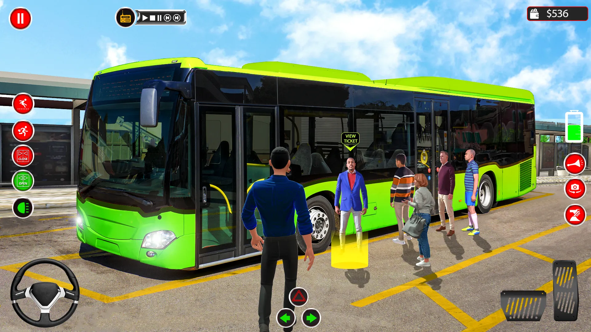 Modern Bus Simulator Game 2024 | Indus Appstore | Screenshot
