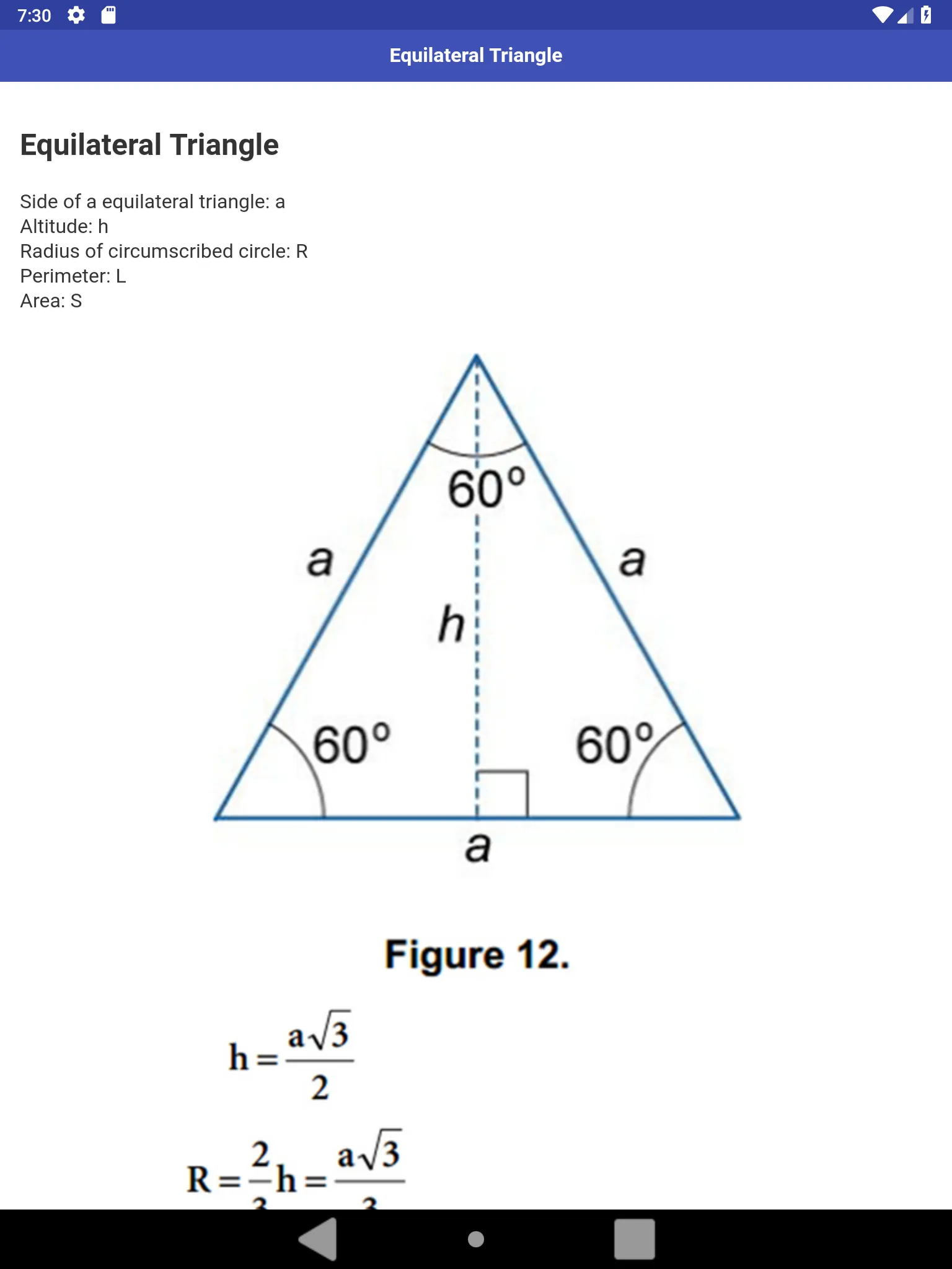 Math Formulas and Equations | Indus Appstore | Screenshot