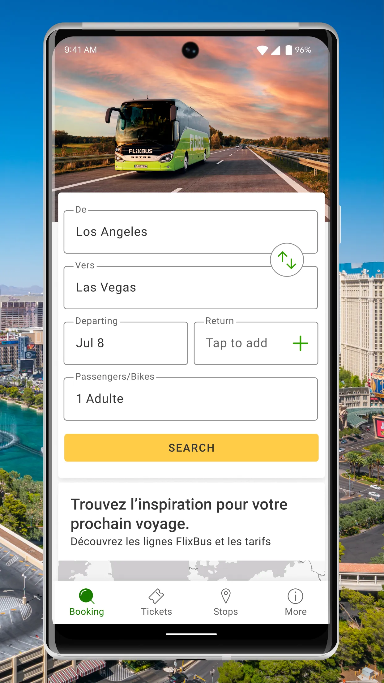 FlixBus: Book Bus Tickets | Indus Appstore | Screenshot