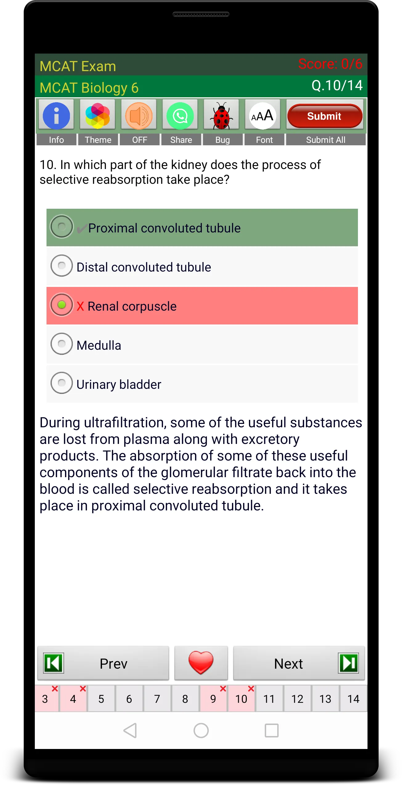 MCAT Exam Prep | Indus Appstore | Screenshot