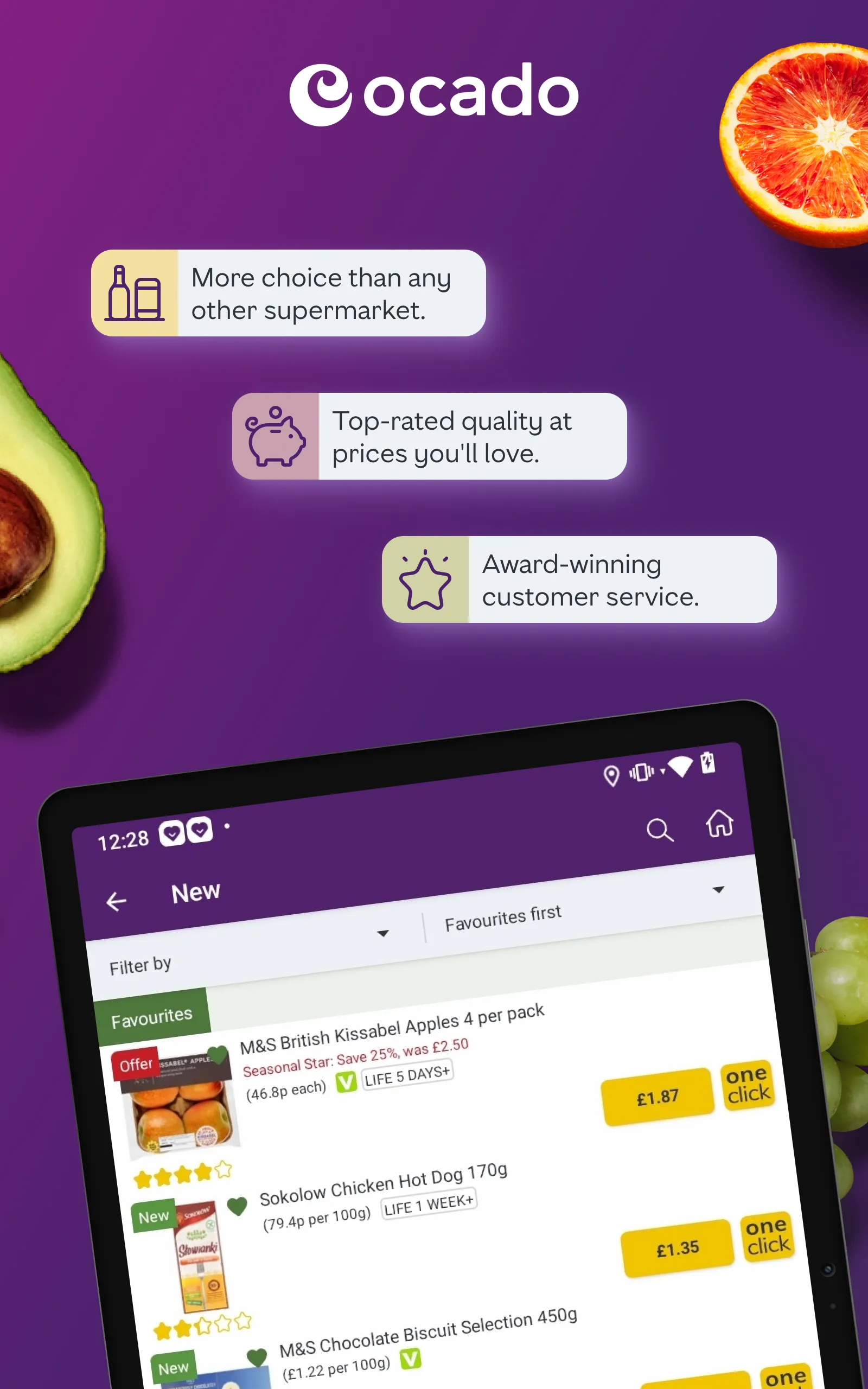 Ocado: supermarket shopping | Indus Appstore | Screenshot