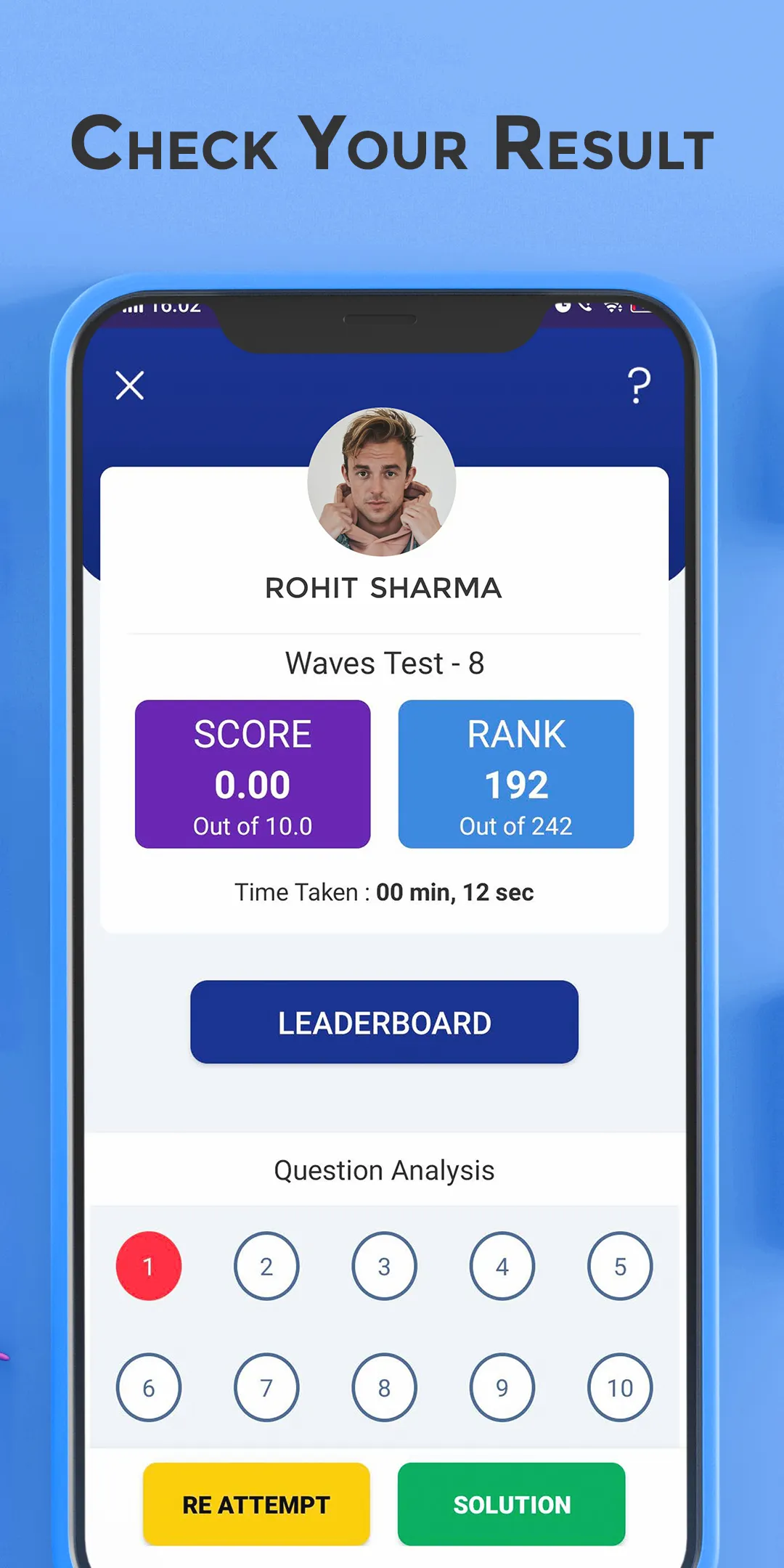 Class 11 Exam app | Indus Appstore | Screenshot