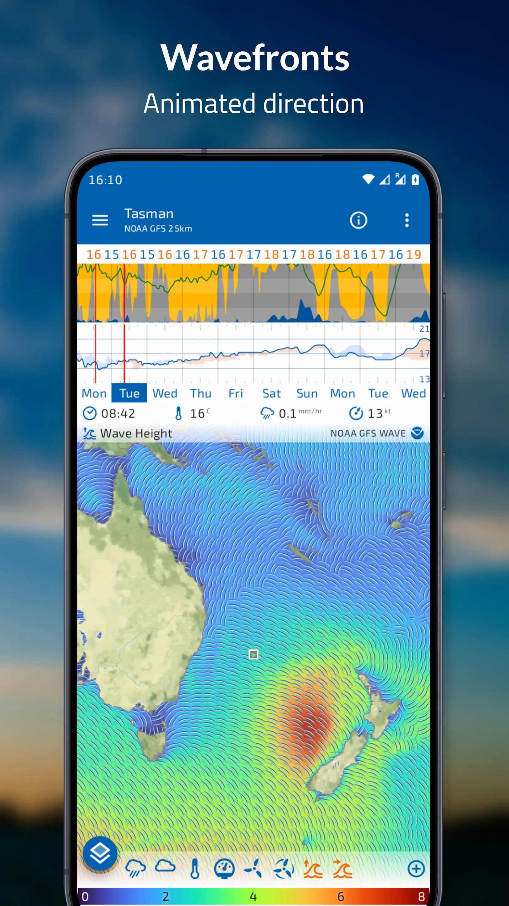 Flowx: Weather Map Forecast | Indus Appstore | Screenshot