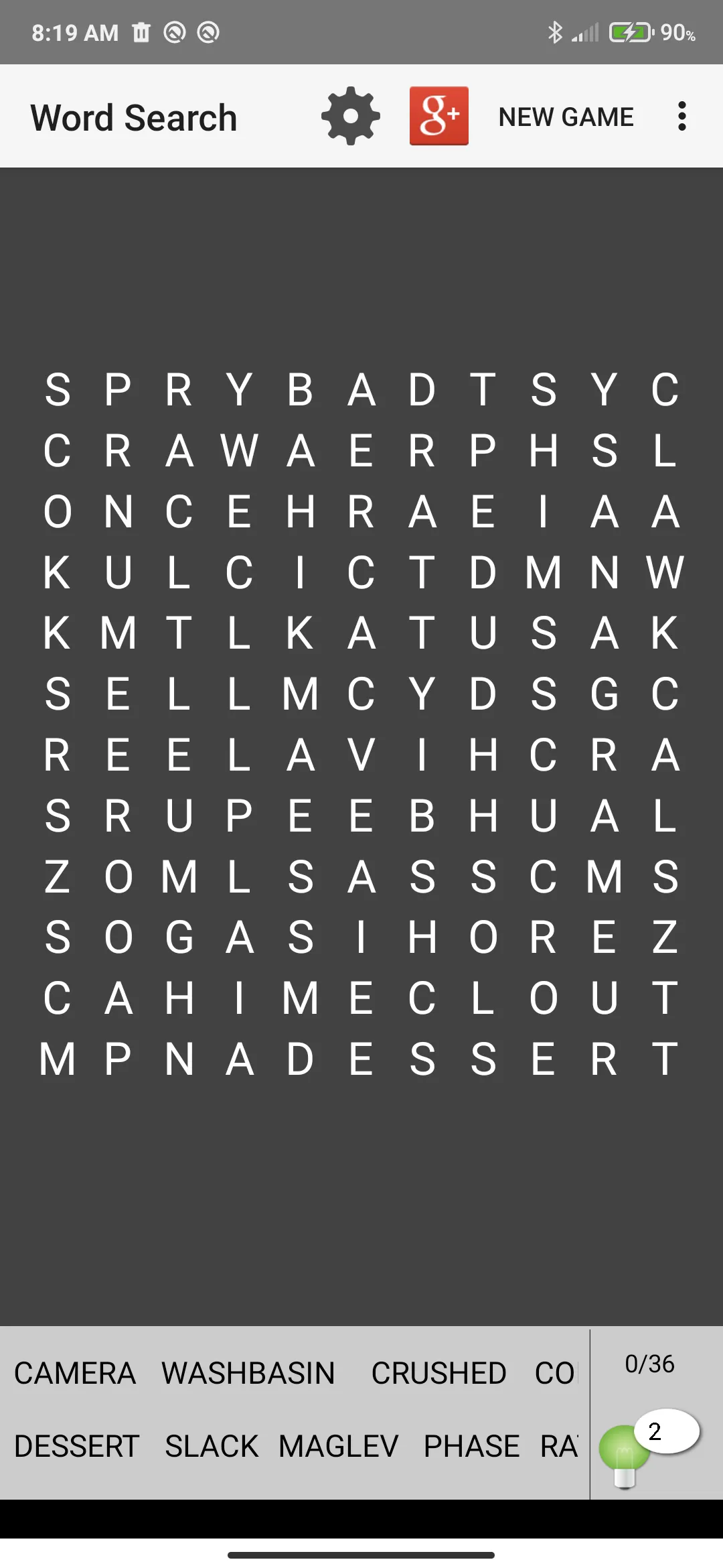 Word Search Puzzle | Indus Appstore | Screenshot