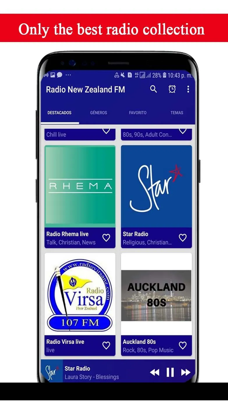 Zealand AM FM Radio | Indus Appstore | Screenshot