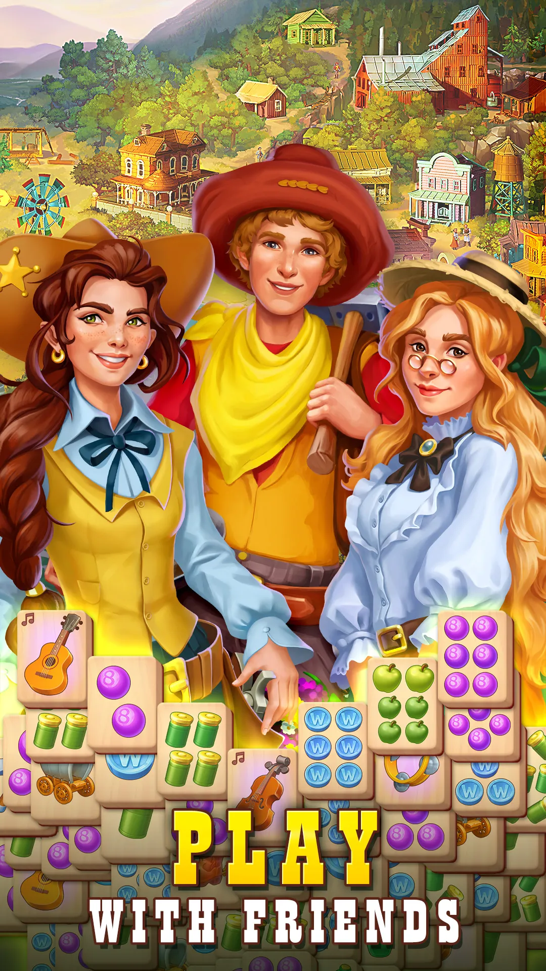 Sheriff of Mahjong: Tile Match | Indus Appstore | Screenshot