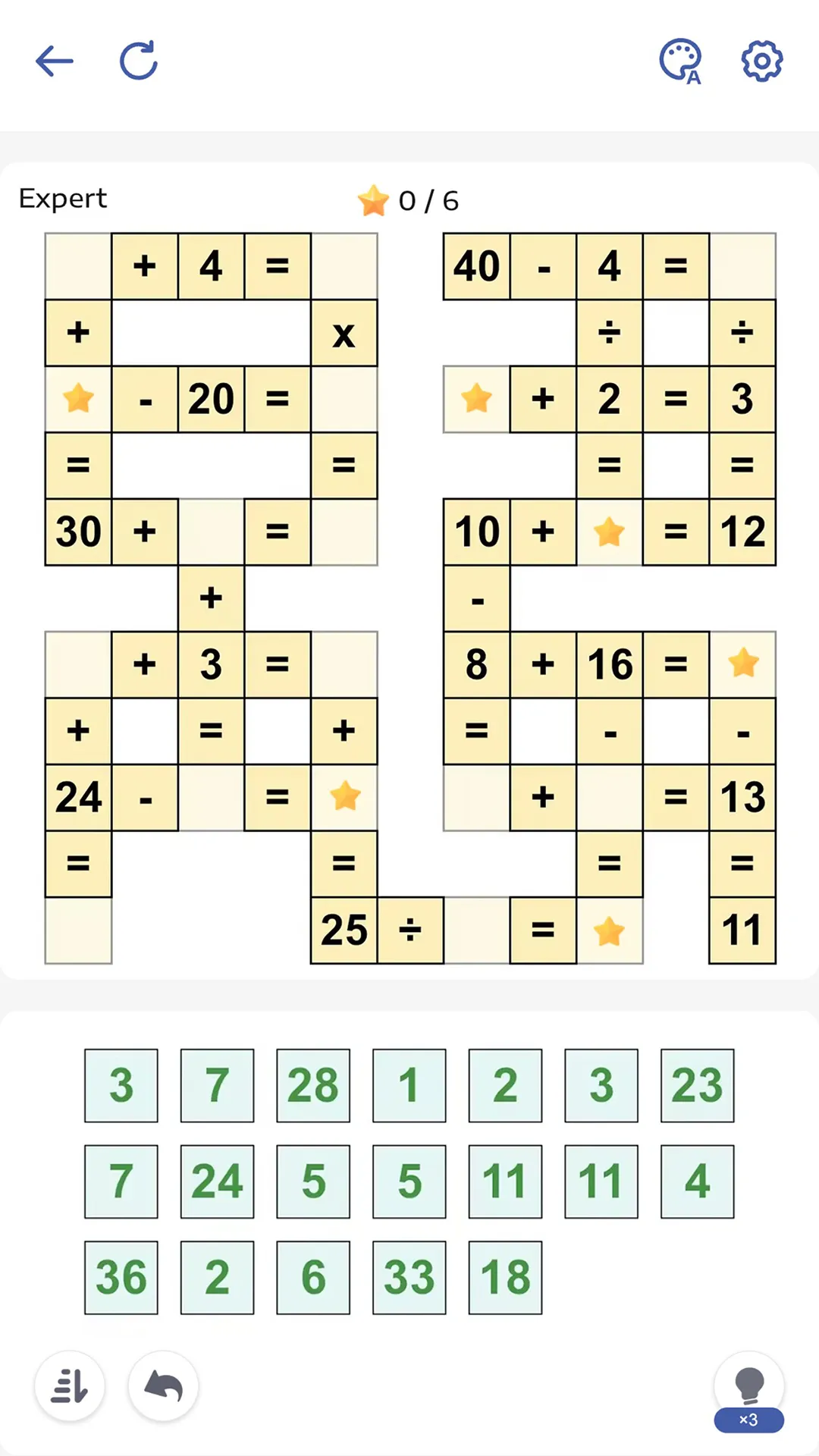 Crossmath - Math Puzzle Games | Indus Appstore | Screenshot