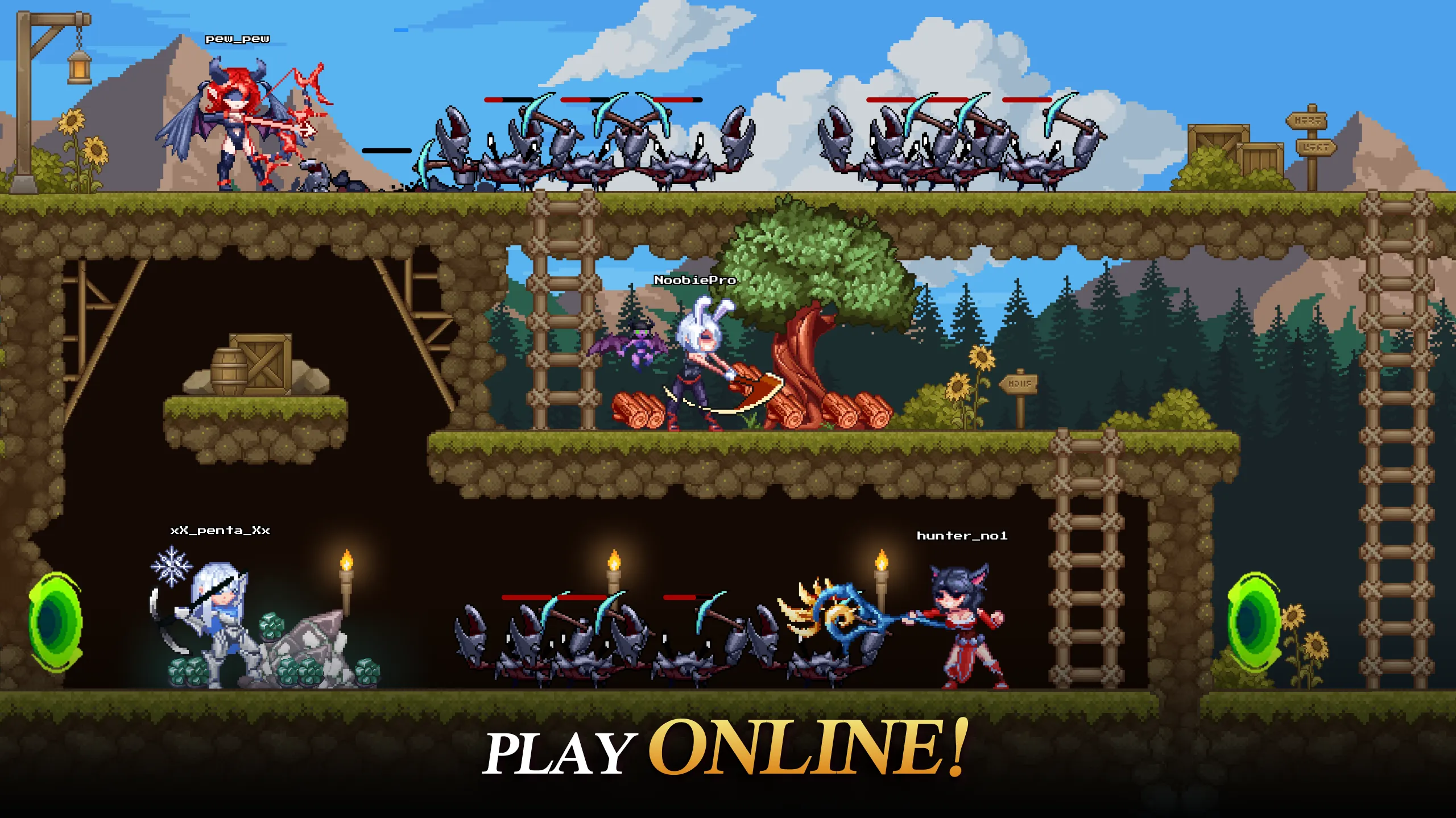 Evitania Online: Idle RPG | Indus Appstore | Screenshot