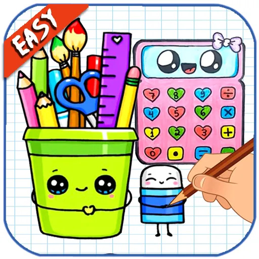 How To Draw School Supplies | Indus Appstore | Screenshot