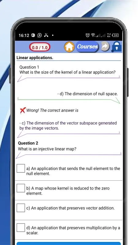 Linear algebra course | Indus Appstore | Screenshot