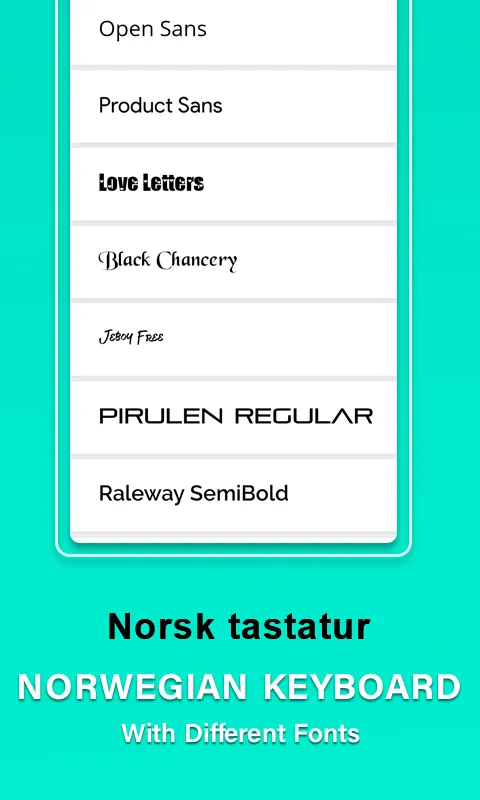 Norwegian Language Typing app | Indus Appstore | Screenshot