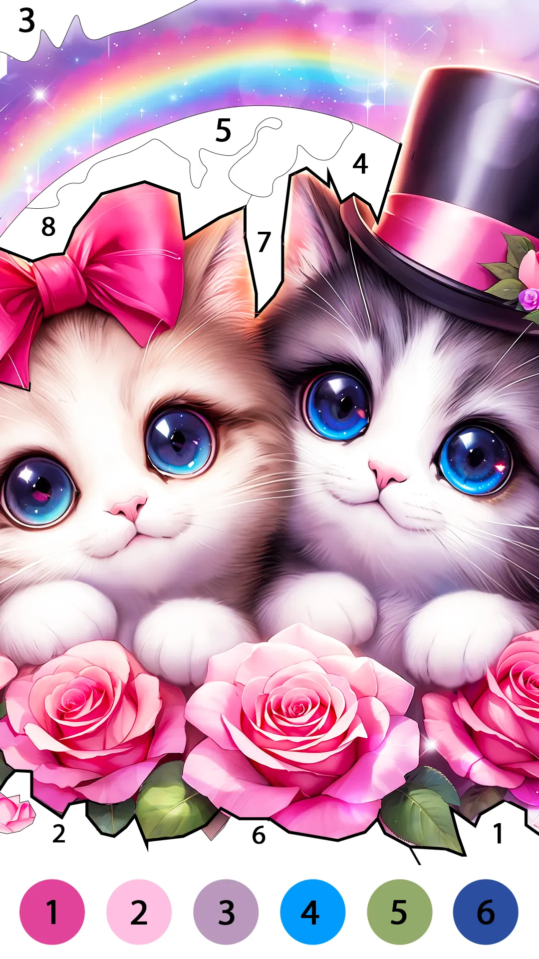 Happy Cute Coloring Game | Indus Appstore | Screenshot