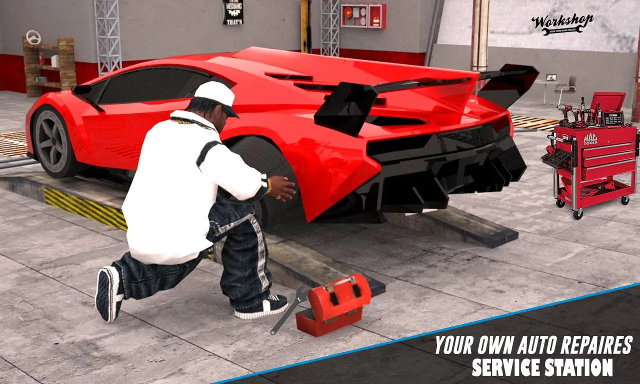 Car Mechanic Retro Games | Indus Appstore | Screenshot