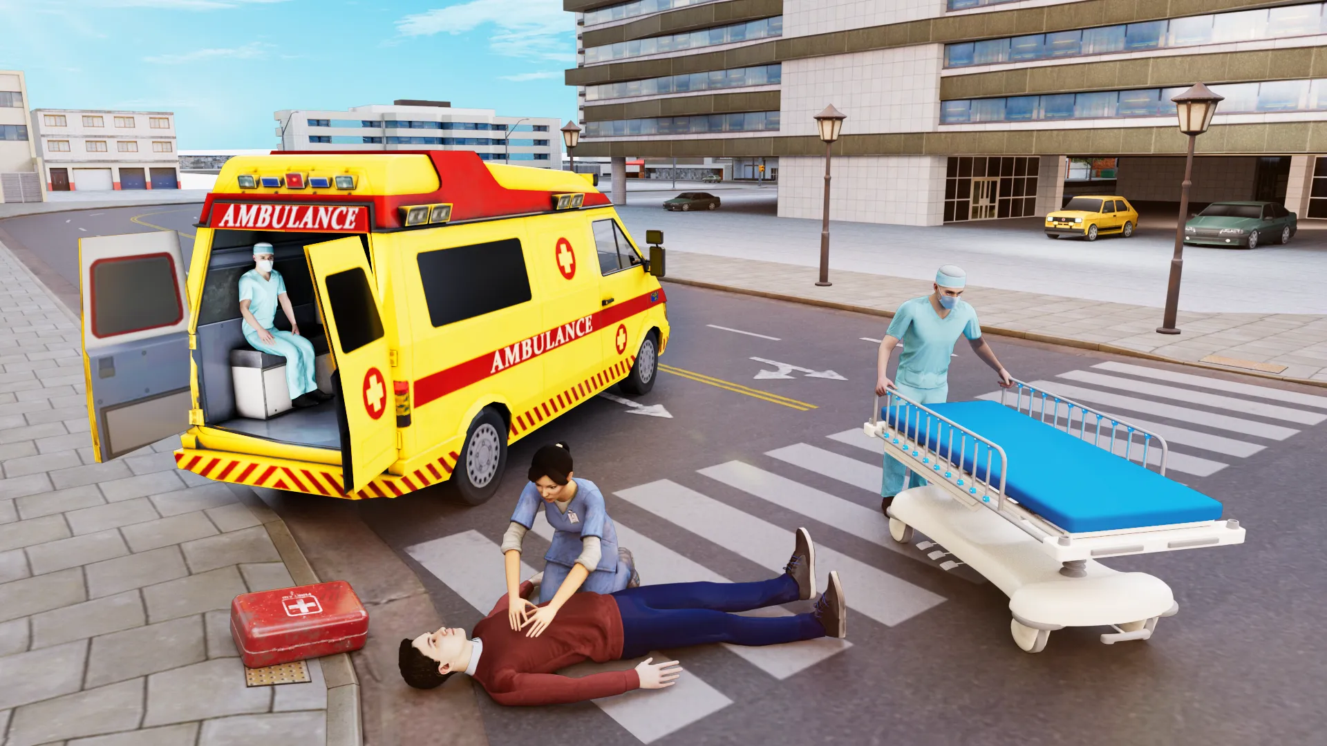 Ambulance Games Driving 3D | Indus Appstore | Screenshot