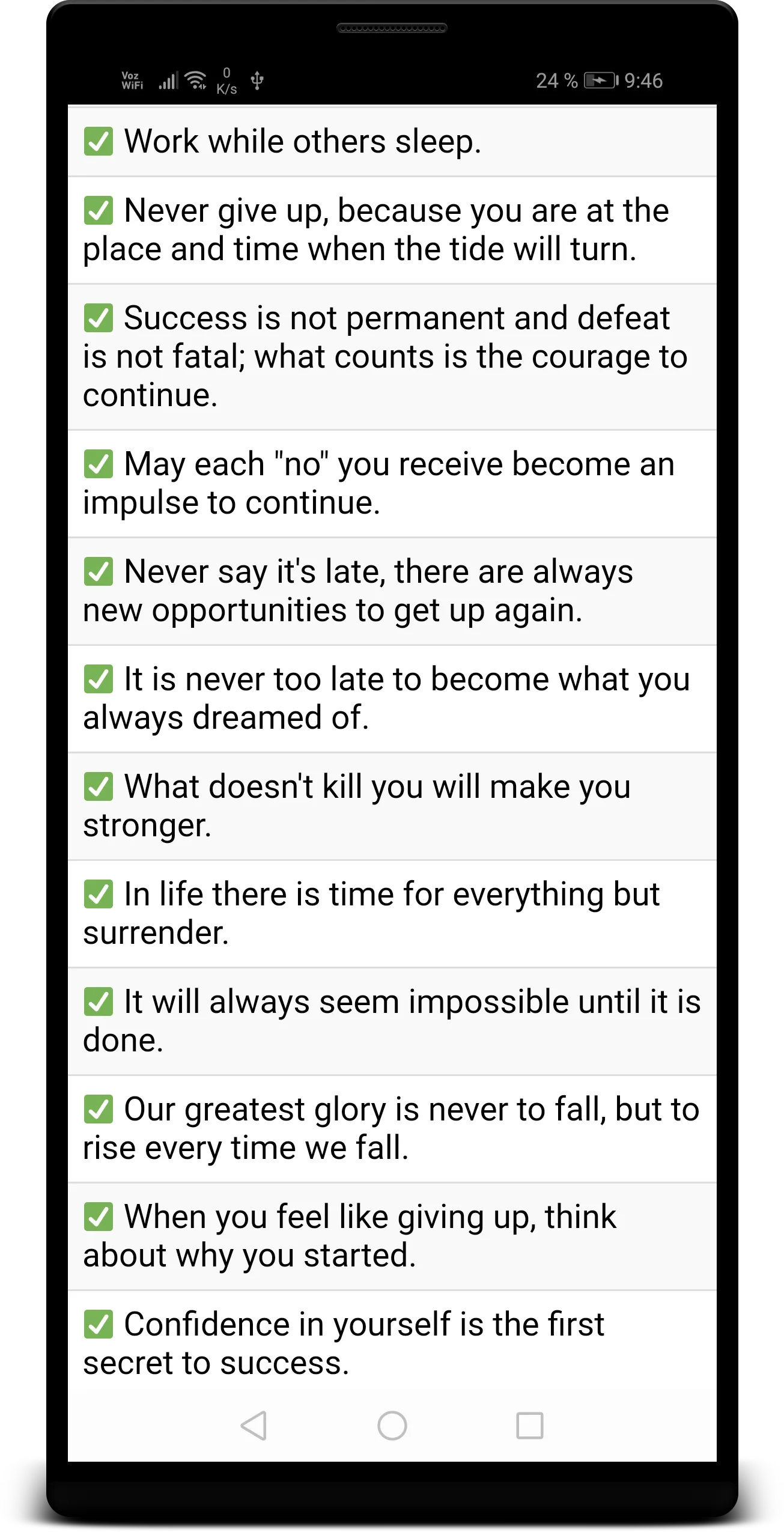 Motivational Phrases | Indus Appstore | Screenshot