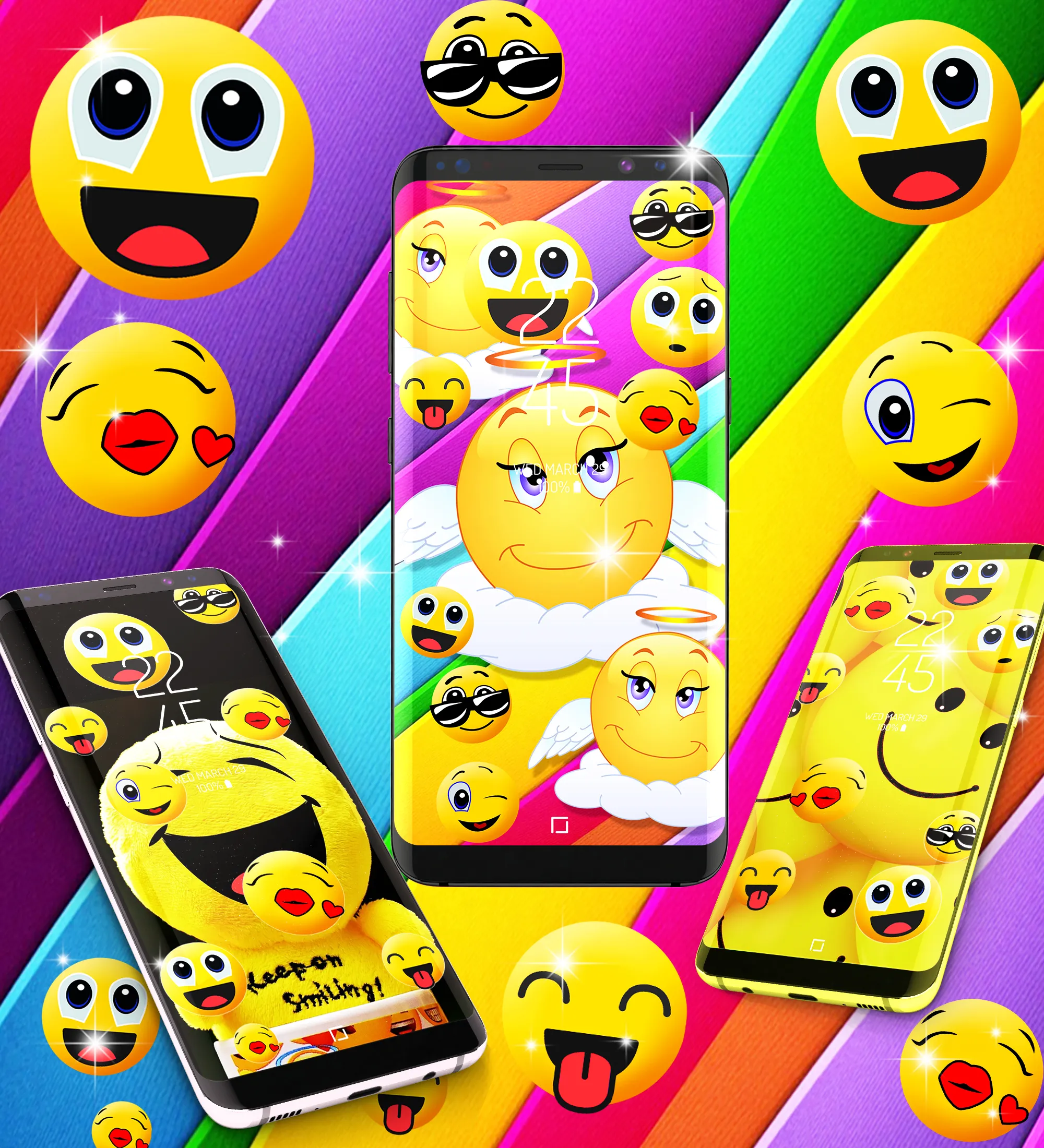 Emoji live wallpaper | Indus Appstore | Screenshot