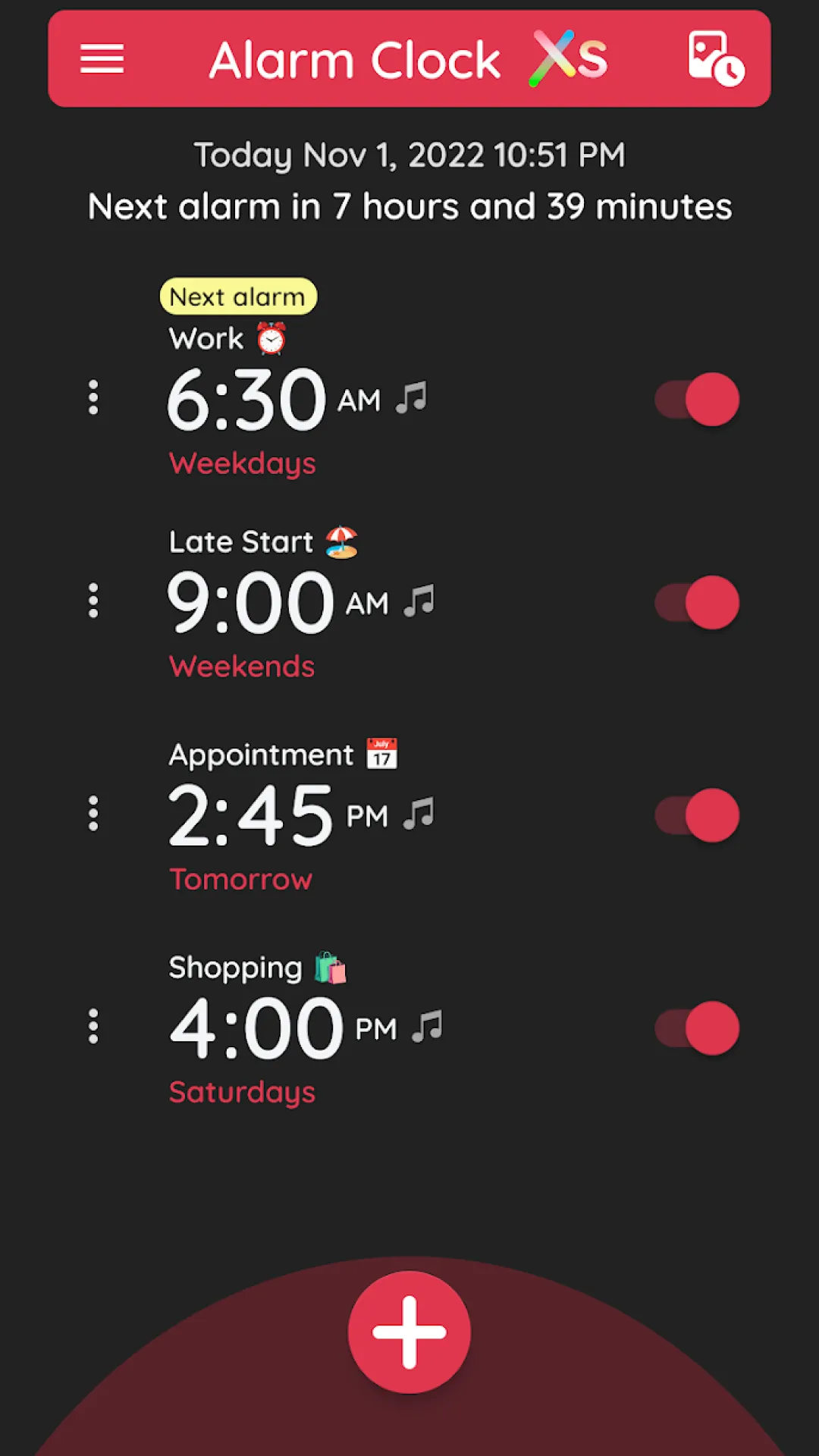 Simple Alarm Clock+Night Clock | Indus Appstore | Screenshot