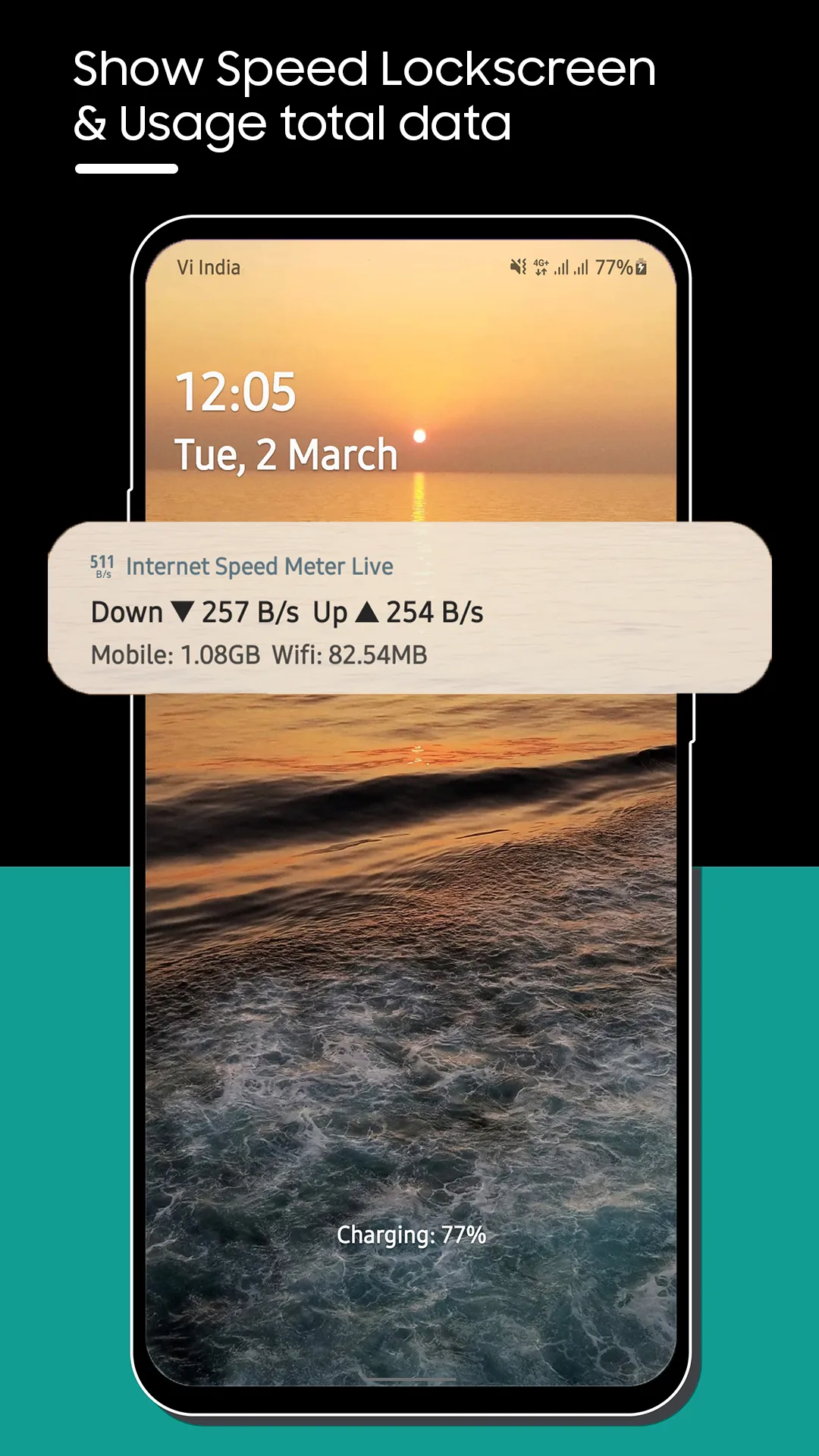 Internet Speed Meter Live | Indus Appstore | Screenshot
