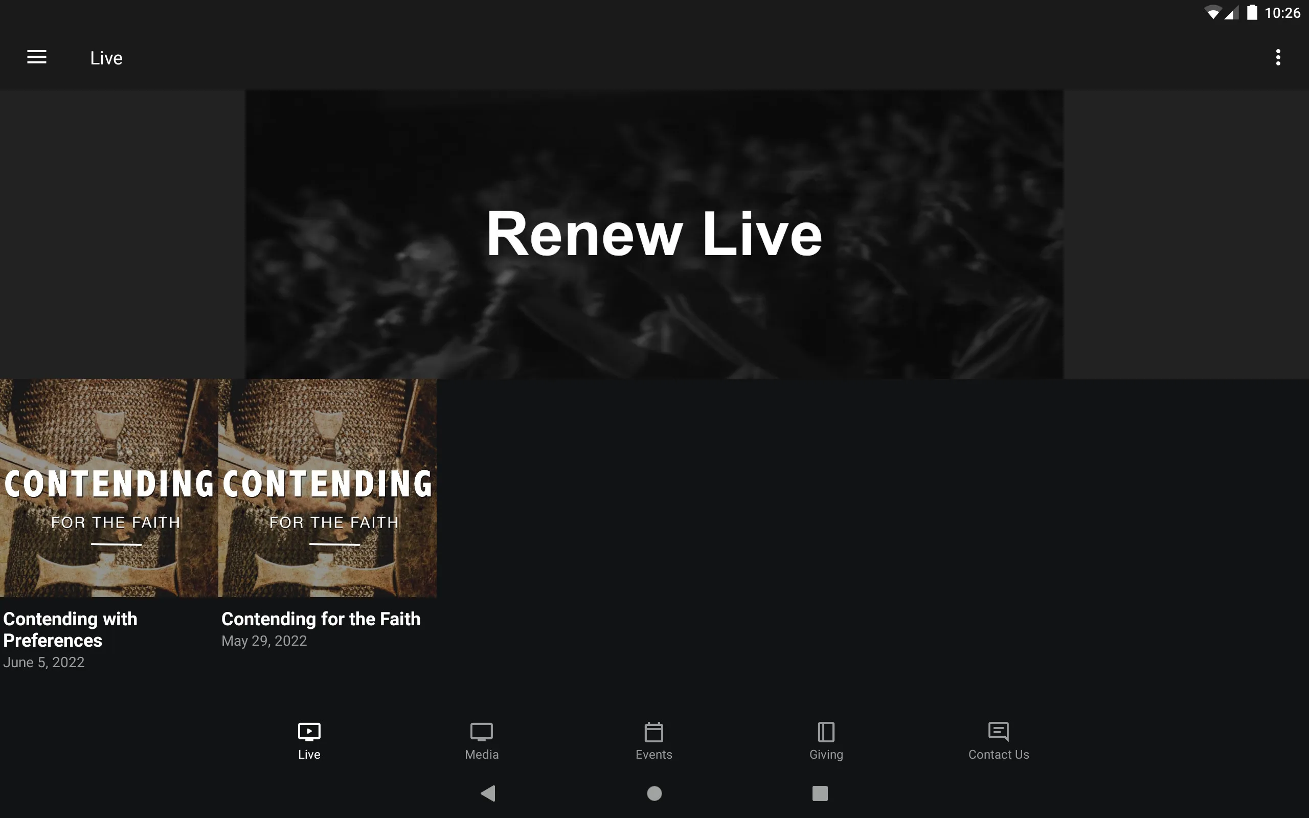 Renew Church NH | Indus Appstore | Screenshot