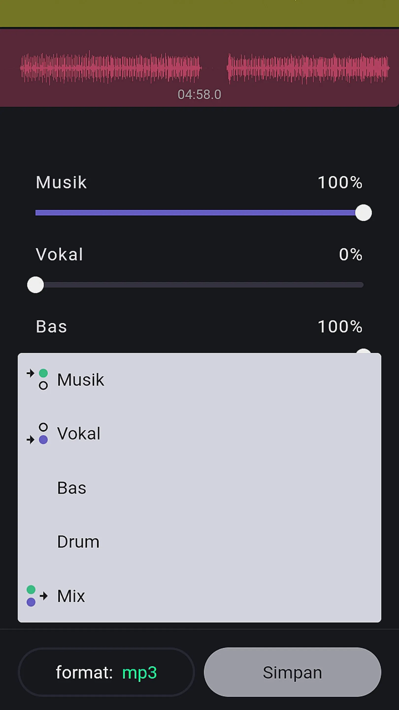 Vocal Remover Mp3 | Indus Appstore | Screenshot