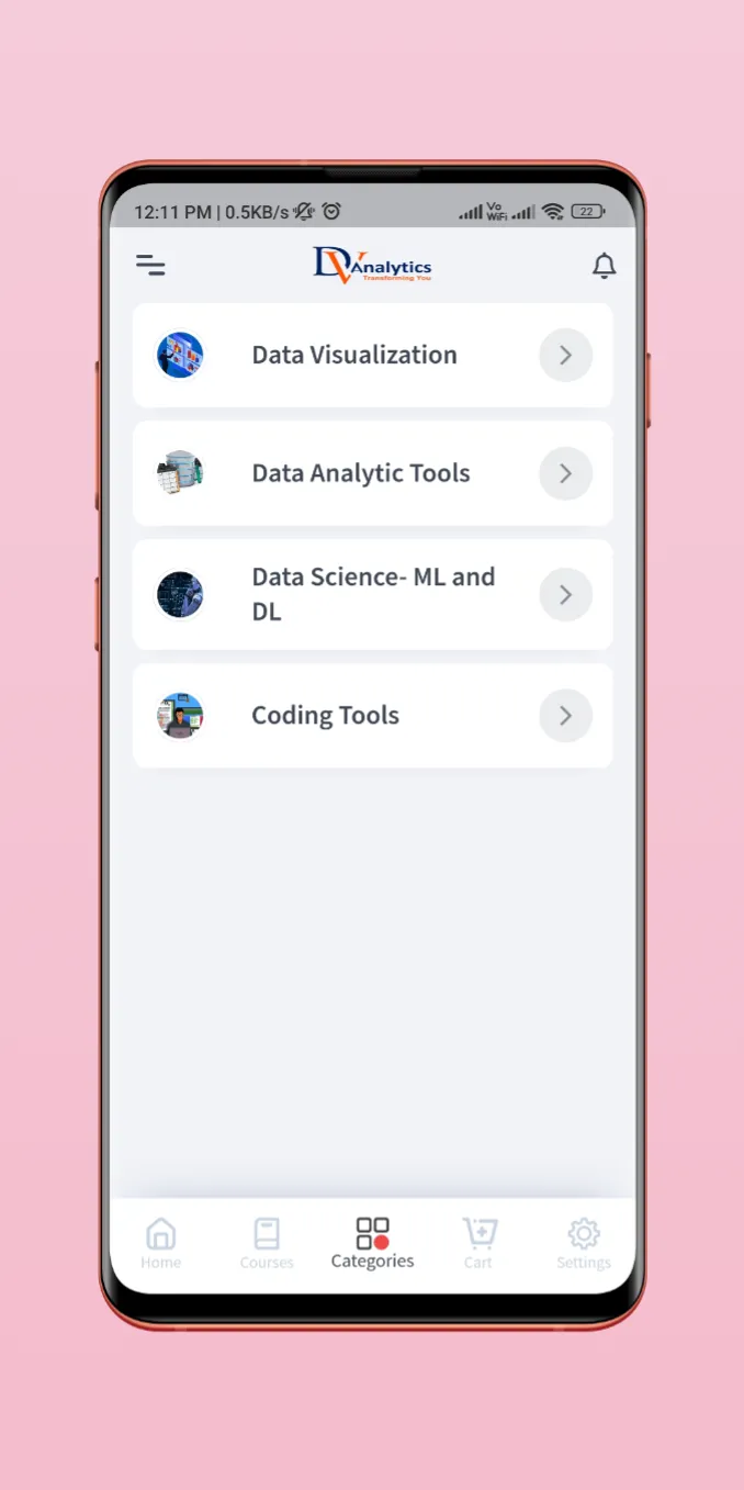 DV Analytics LMS | Indus Appstore | Screenshot