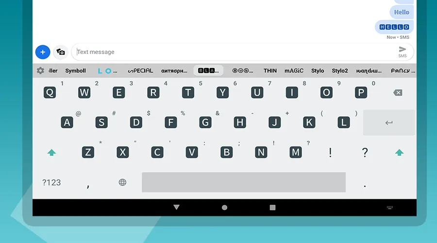 Stylish Keyboard-Fonts & Theme | Indus Appstore | Screenshot