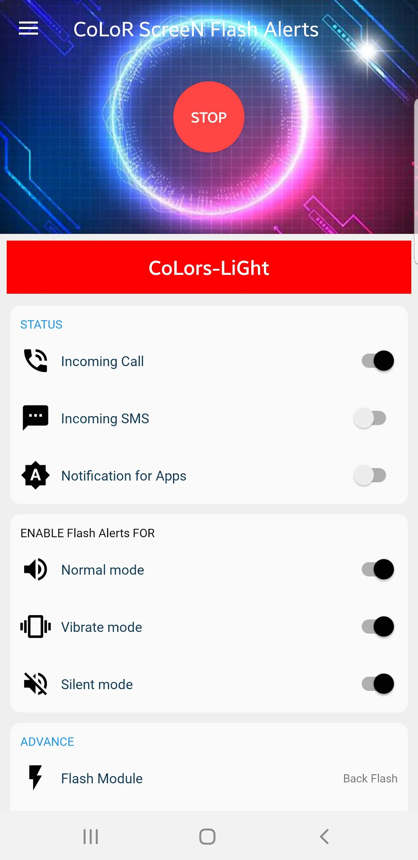 Ringtone iphone Flash on call | Indus Appstore | Screenshot