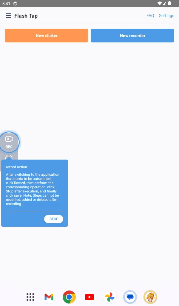Flash Tap: Auto Clicker | Indus Appstore | Screenshot