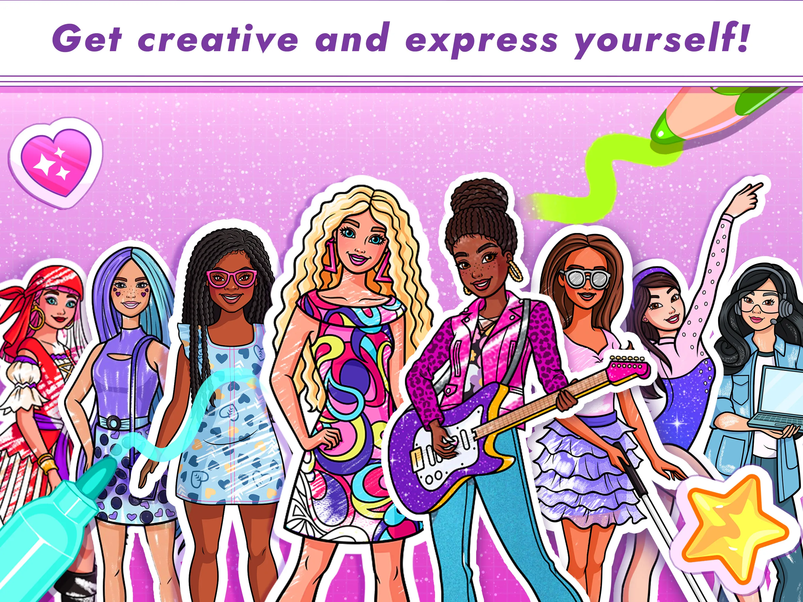 Barbie Color Creations | Indus Appstore | Screenshot