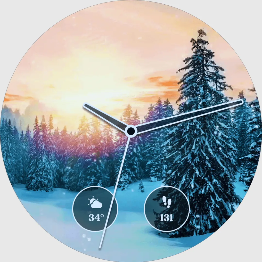 Glowing Sunlight Watch Faces | Indus Appstore | Screenshot